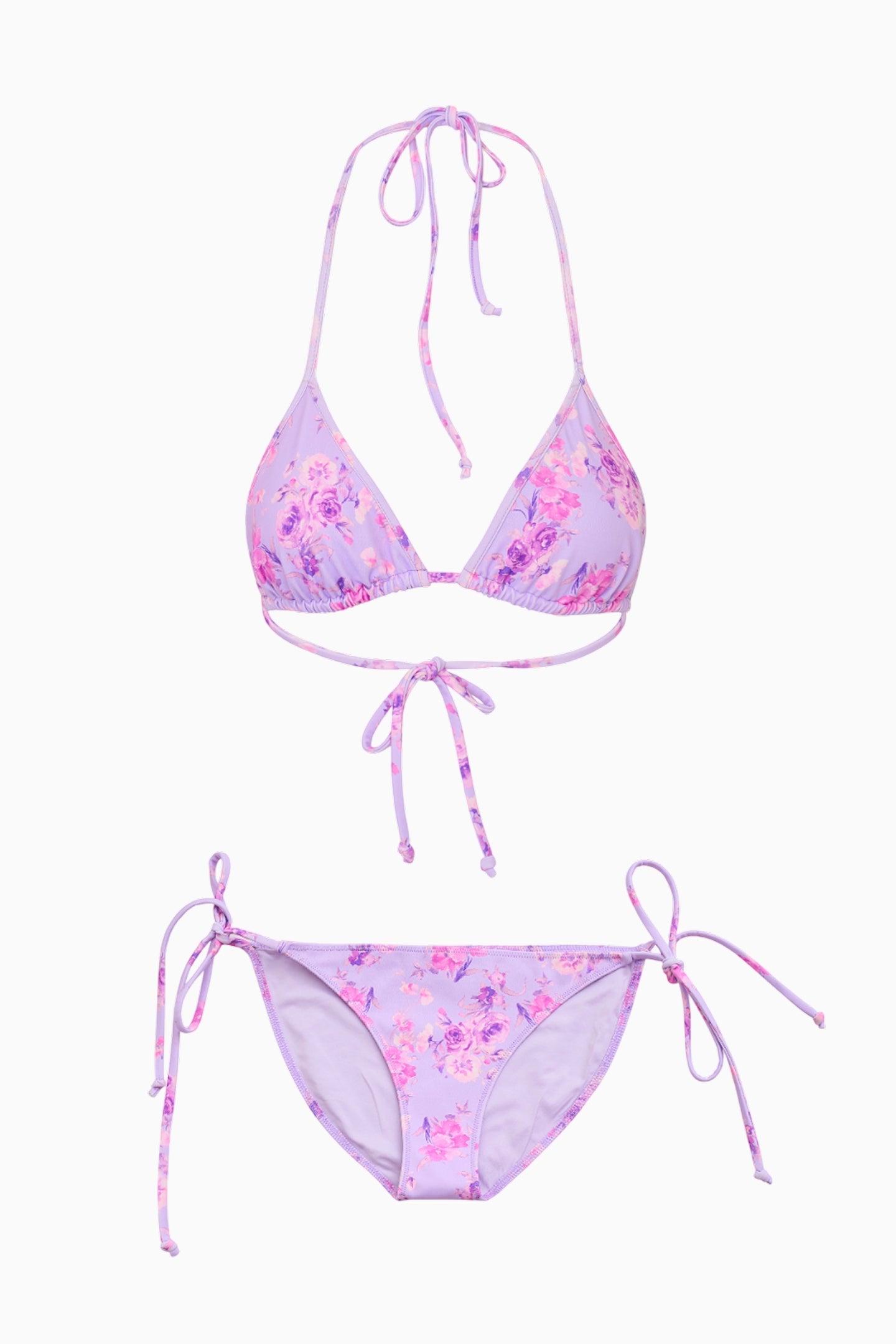 Harbor Floral Triangle Bikini - HIBISCUS