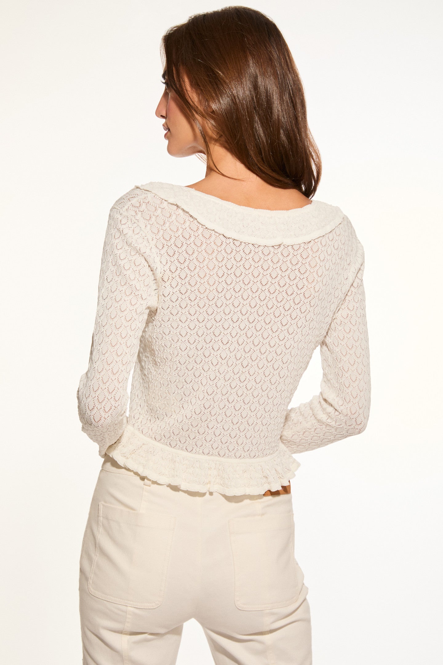 Nilah Stretch Knit Cardigan