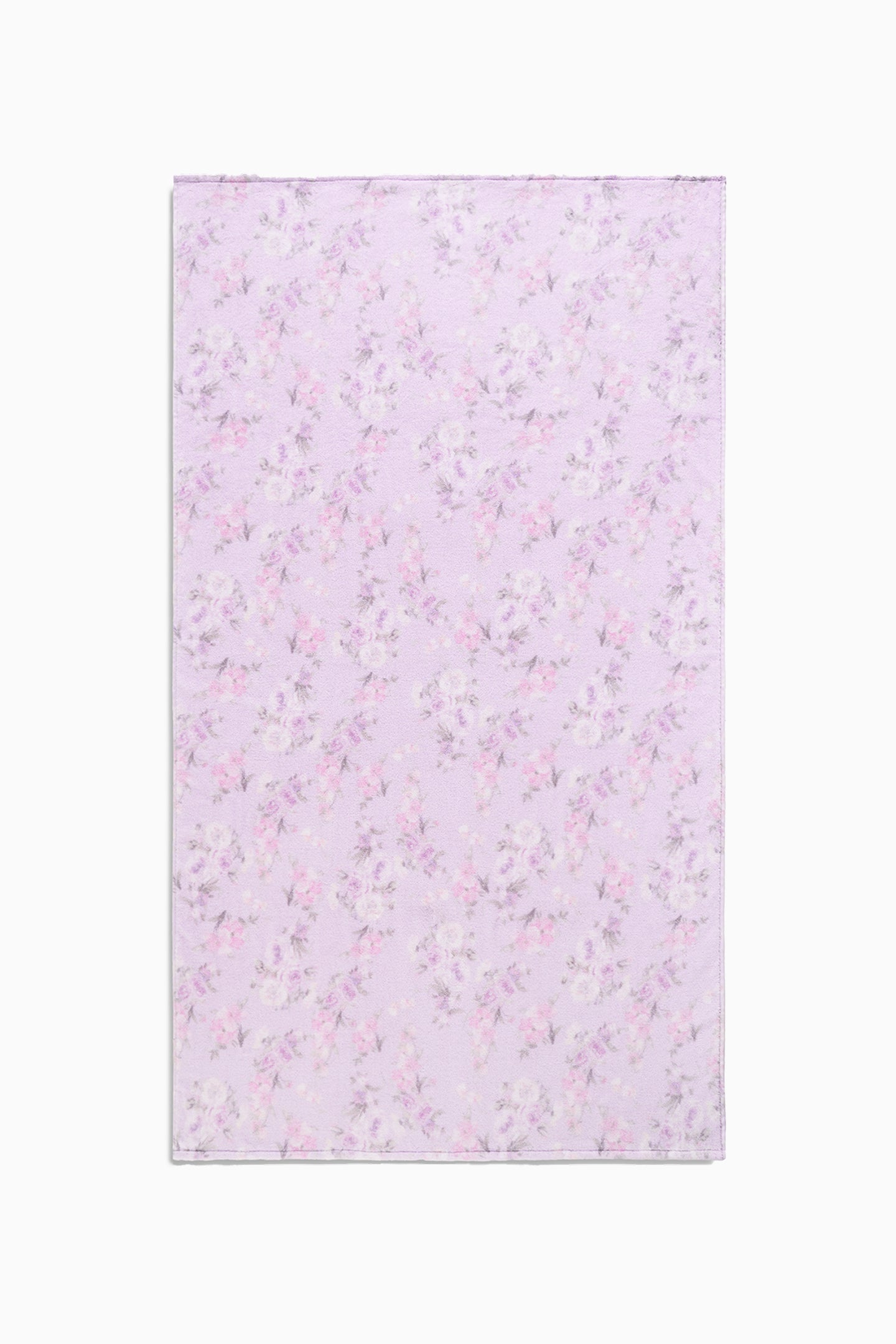 Fragrance Print Cotton Beach Towel - HIBISCUS