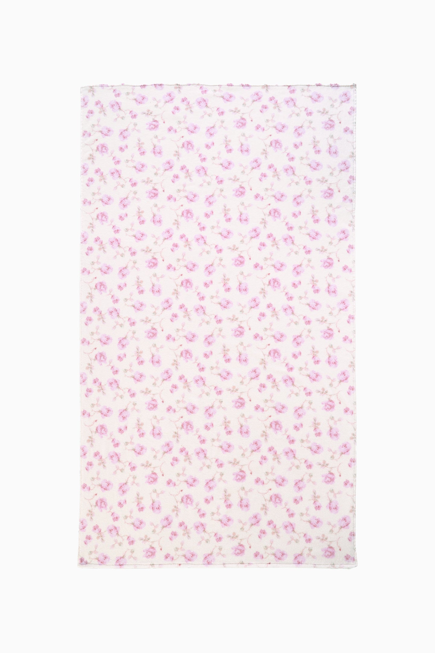 Fragrance Print Cotton Beach Towel - STERLING DUSK