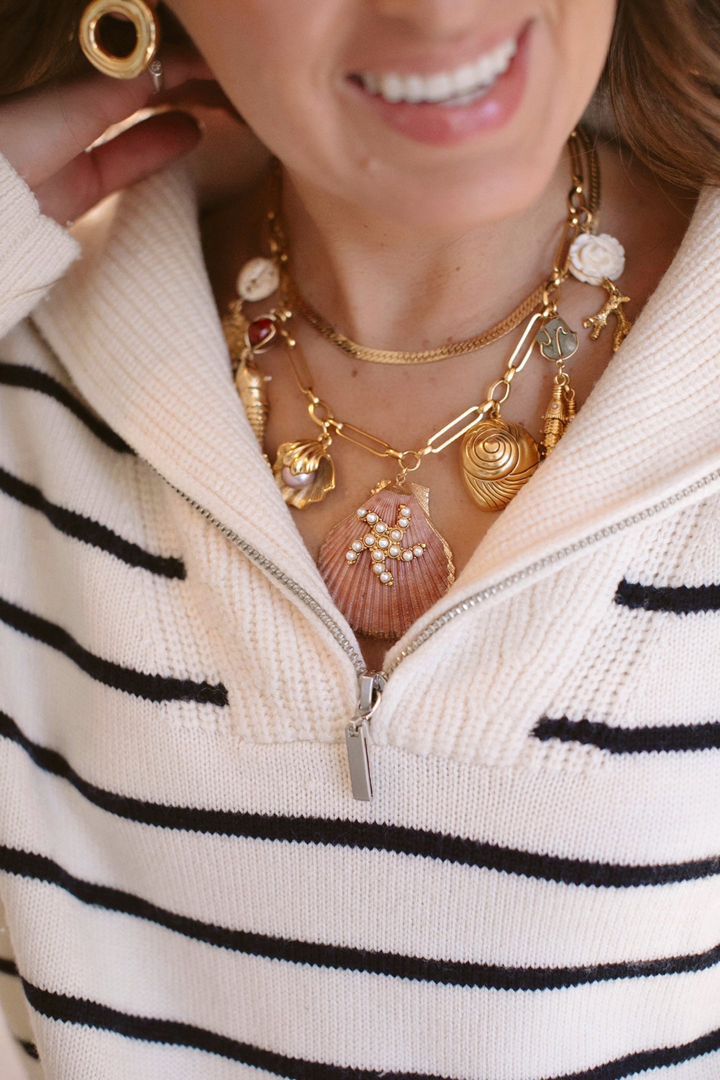 Montauk Shell Necklace