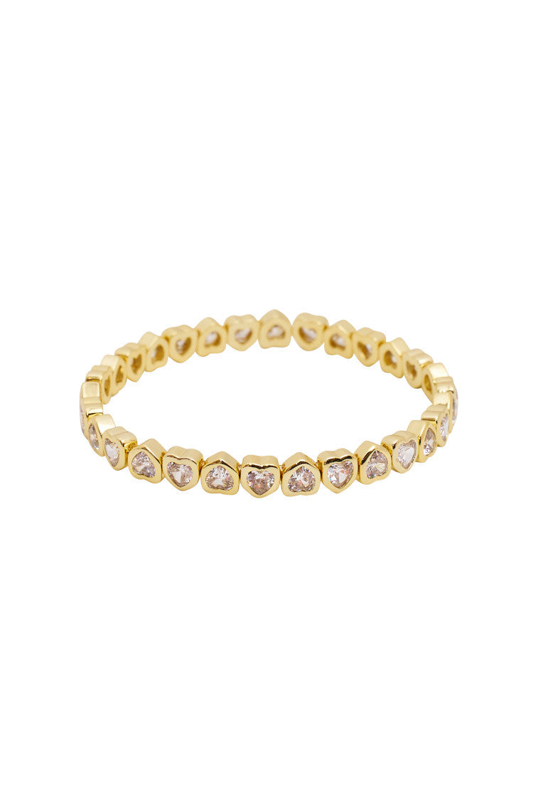 Small Heart Stretch Bracelet