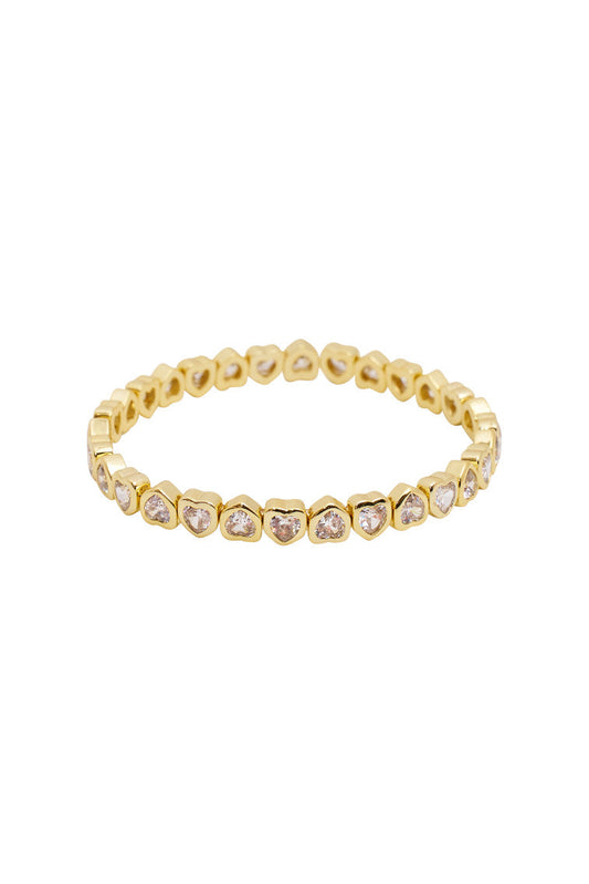 Small Heart Stretch Bracelet
