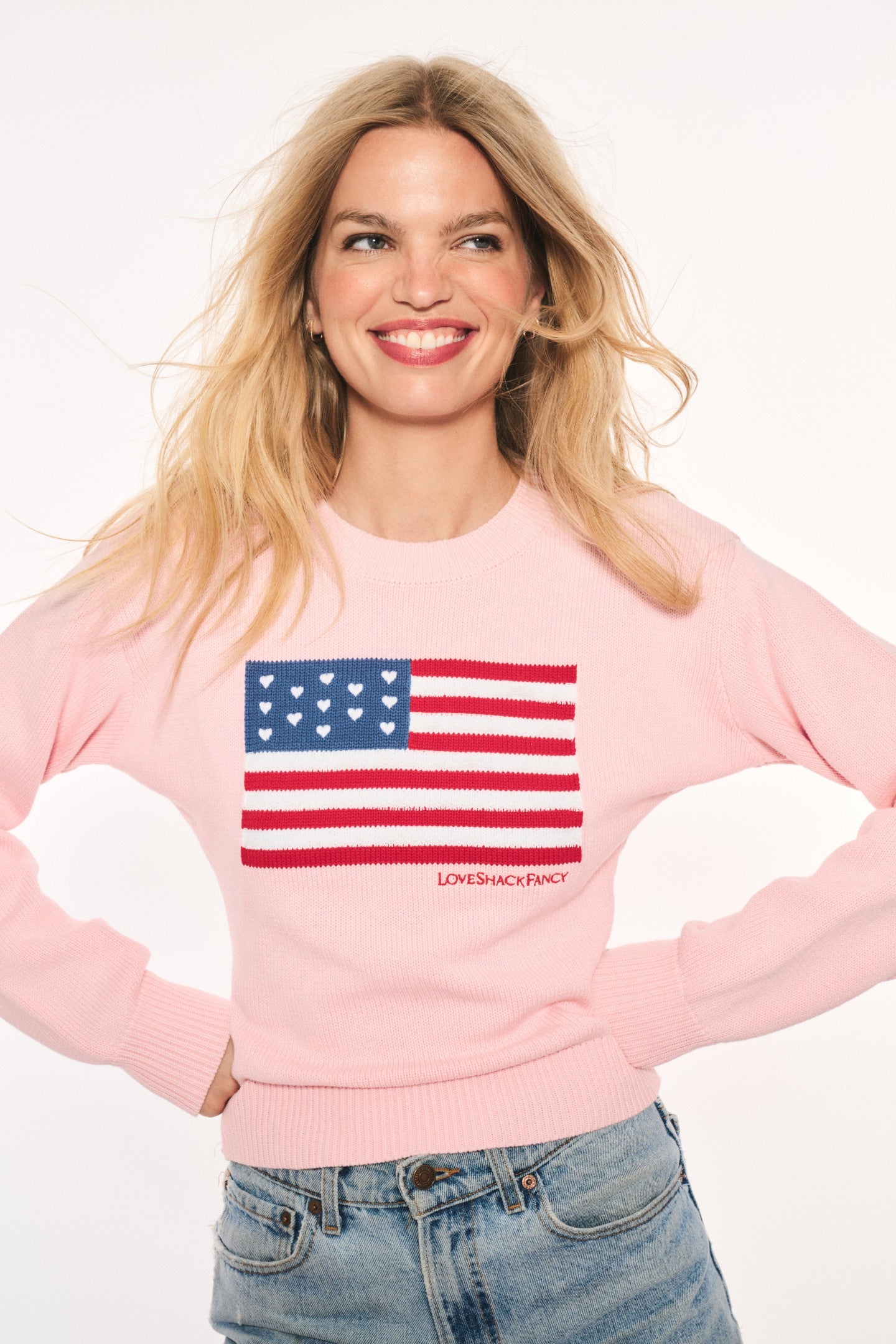 Ty Cotton Flag Pullover