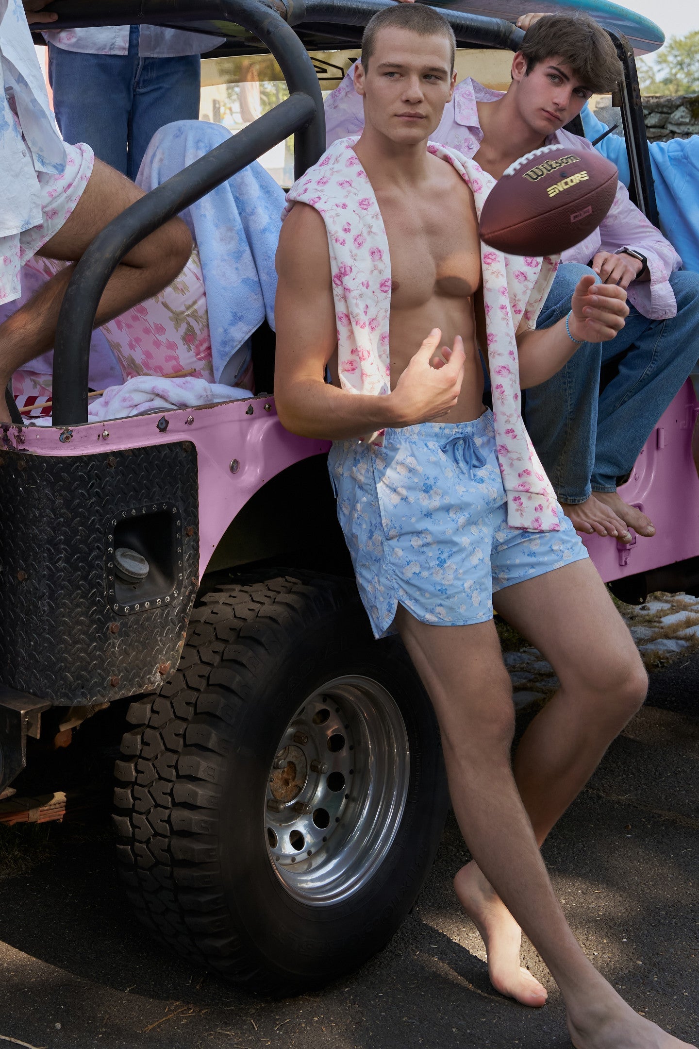 Men's Kai Swim Shorts - WHISPER BLUE